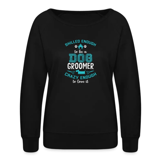 Women’s Crewneck Sweatshirt - Dog Groomer