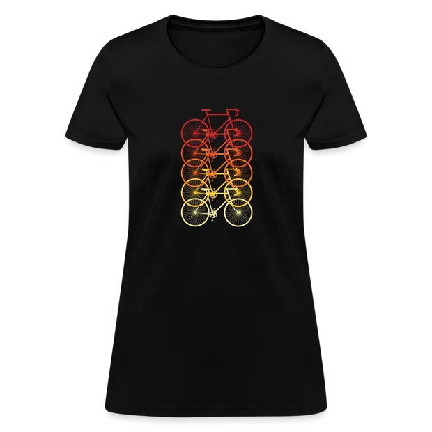 Women's Biking T-Shirt - black